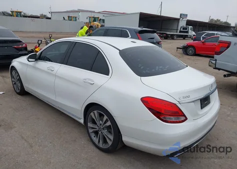 2017 Mercedes-Benz C 300 from USA, damaged, VIN 55SWF4JB6HU230816